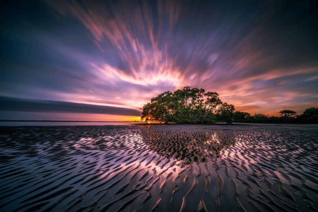 Australien Strand Sonnenuntergang