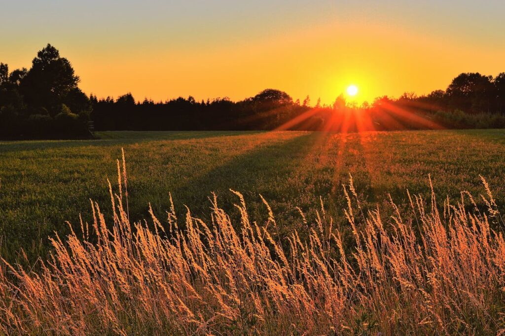 Schweden Landschaft Sonnenuntergang Schweden mit dem Wohnmobil bereisen Tipps und Infos