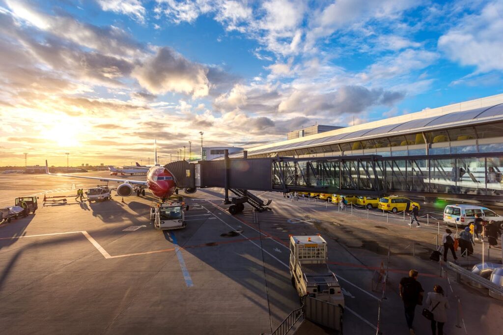 Flughafen Arbeiter Passagiere Ein Tag im Leben eines Bodenmitarbeiters