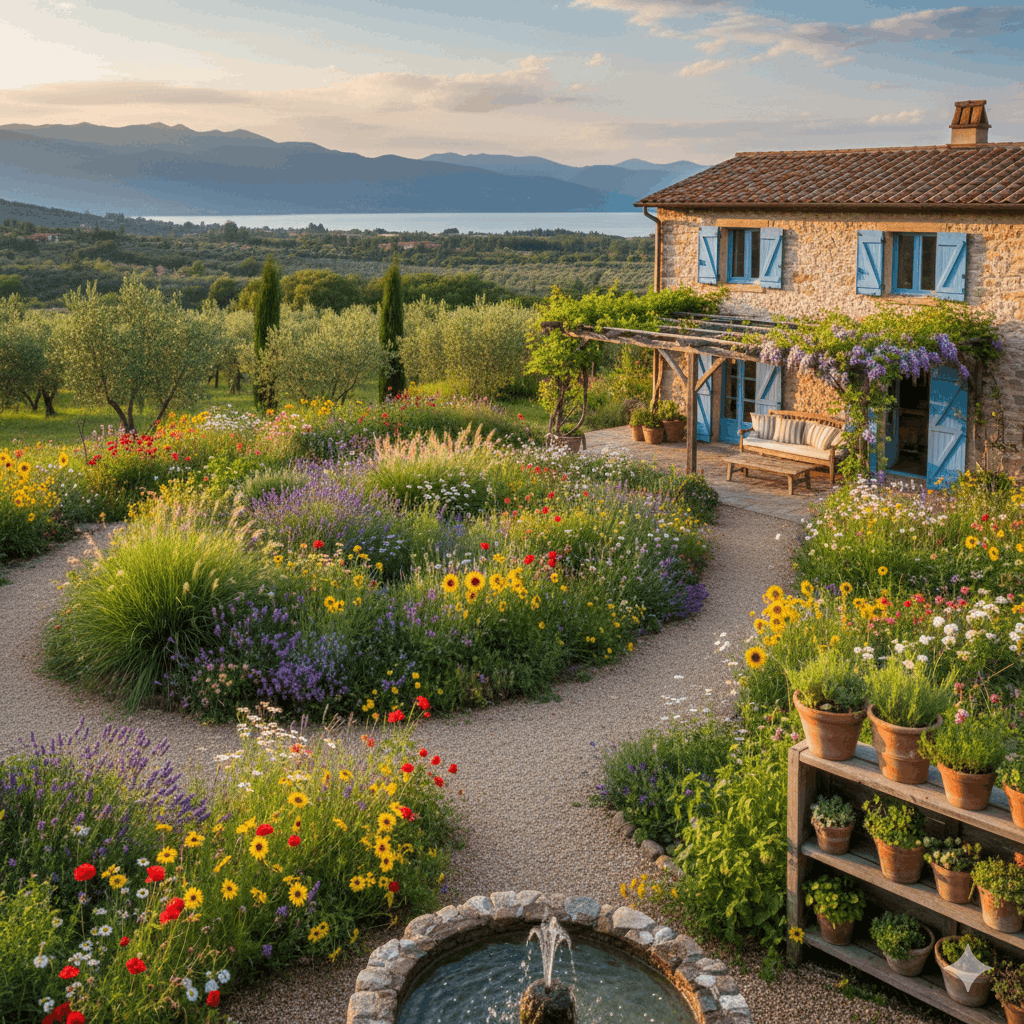 Gartengestaltung im Ferienhaus – worauf kommt es an